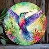 Hummingbird Iron Wall Art Durable Easy Hang Home Office Decor