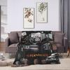 Supernatural TV Flannel Blanket  Super Soft Throw Blanket for Living Room Decorative Graphic Bedspread Sofa Bed Cover