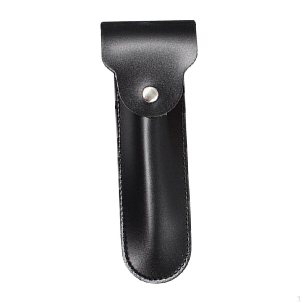 Manual Shaver Carrying Case, Bag with Snap Buckle Closure, Grooming Protective Cover for