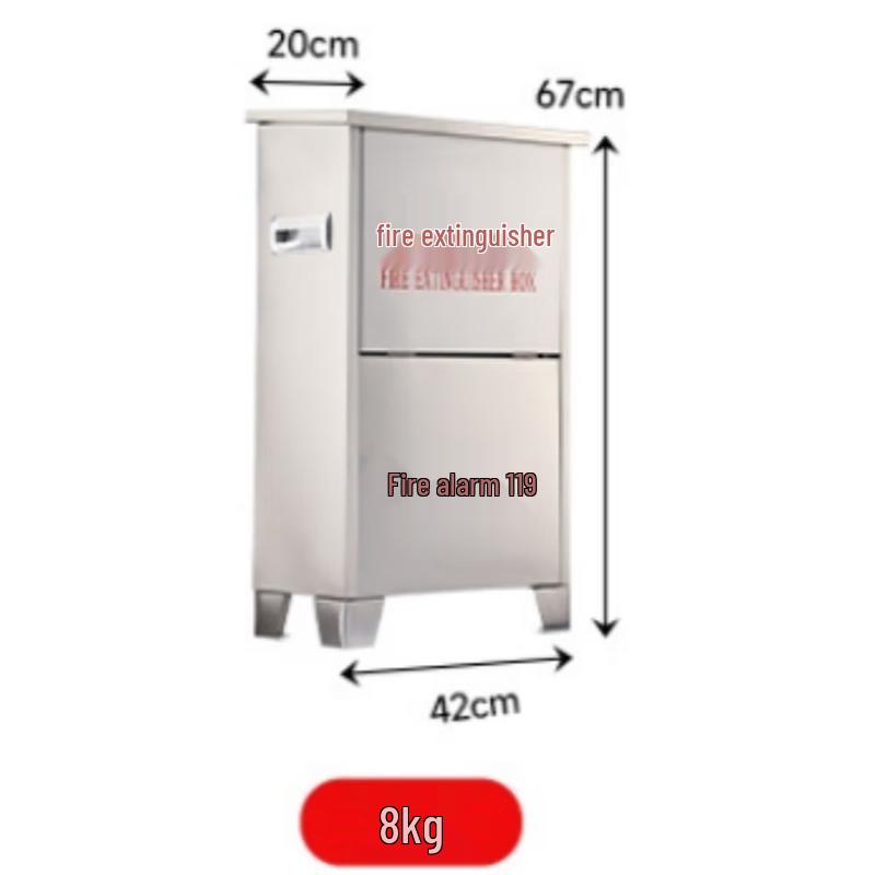 Lieve 8kg Dry Powder Fire Extinguisher Cabinet