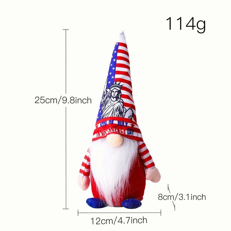 Independence Day New Goddess Rudolph Doll Decoration Props Ornaments