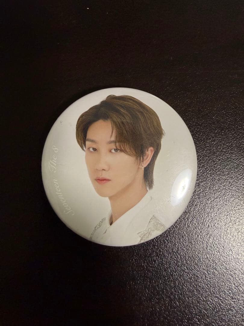 [USED] SEVENTEEN (Seventeen) Minghao Can Badge - Falling Petals - HMV