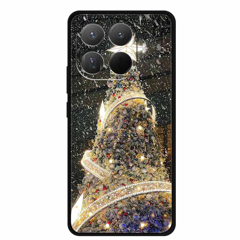 Christmas Case For Xiaomi 15T Pro Shockproof Soft Back Cover Silicone TPU Shell for Xiaomi 15 T pro Bumper Phone Protector Bags
