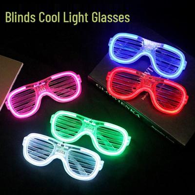 Lunettes créatives à LED pour enfants - Accessoire d'ambiance pour fête