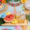 100PCS Paper Umbrella Tops Cocktail Picks Wooden Sticks Decorative Skewers  Dessert Topping