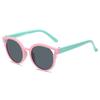 New Children Sunglasses Boys Girls Cute Color round Sunglasses Kids Vintage Sunglasses Protection Classic cat eye sun glasses