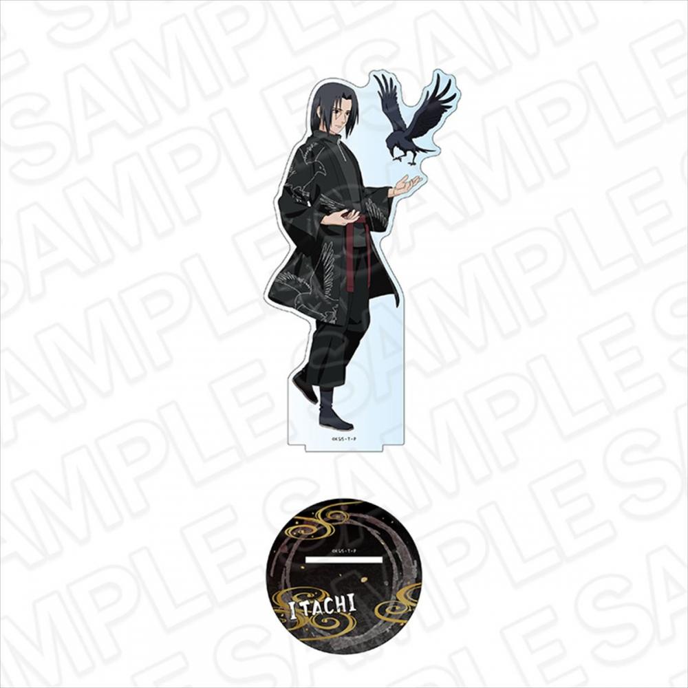 

Naruto Naruto Shippuden Big Acrylic Stand Itachi Uchiha Black Coordination Ver.