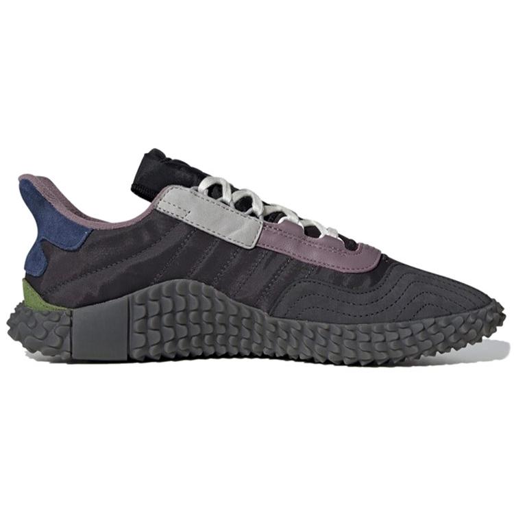 Adidas Originals Kamanda Cushioning Low top Casual Shoes Men's Black FV3163