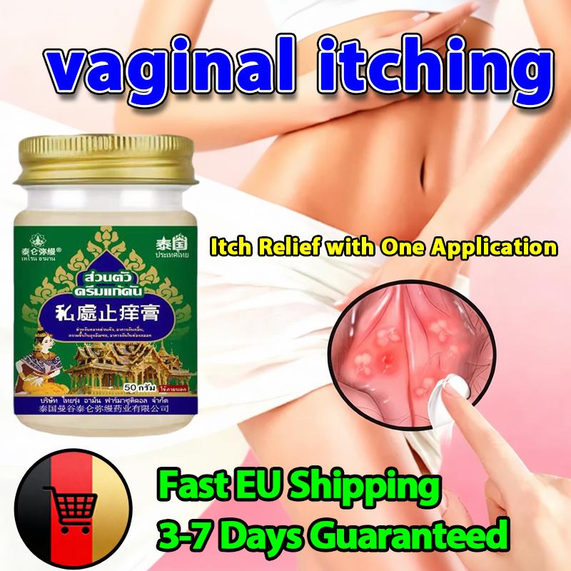 Stop Vaginal Itching Cream 30g, Anti-Irritation & Calming Gel for Intimate Area, Relief for Sensitive Skin