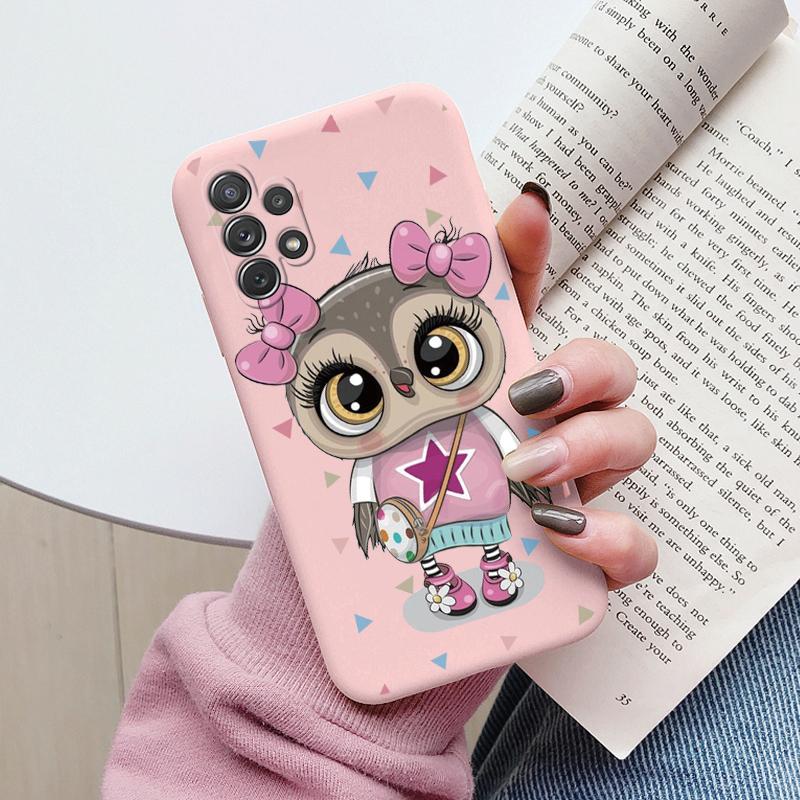 Soft Case For Samsung Galaxy A32 4G A 32 5G Phone Cover Cute Flowers Butterfly Fundas TPU Coque For Samsung A32 Bumper Cases