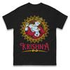 Lord Krishna T-Shirt Hinduistische Mythologie Festival Top Krishnasthami