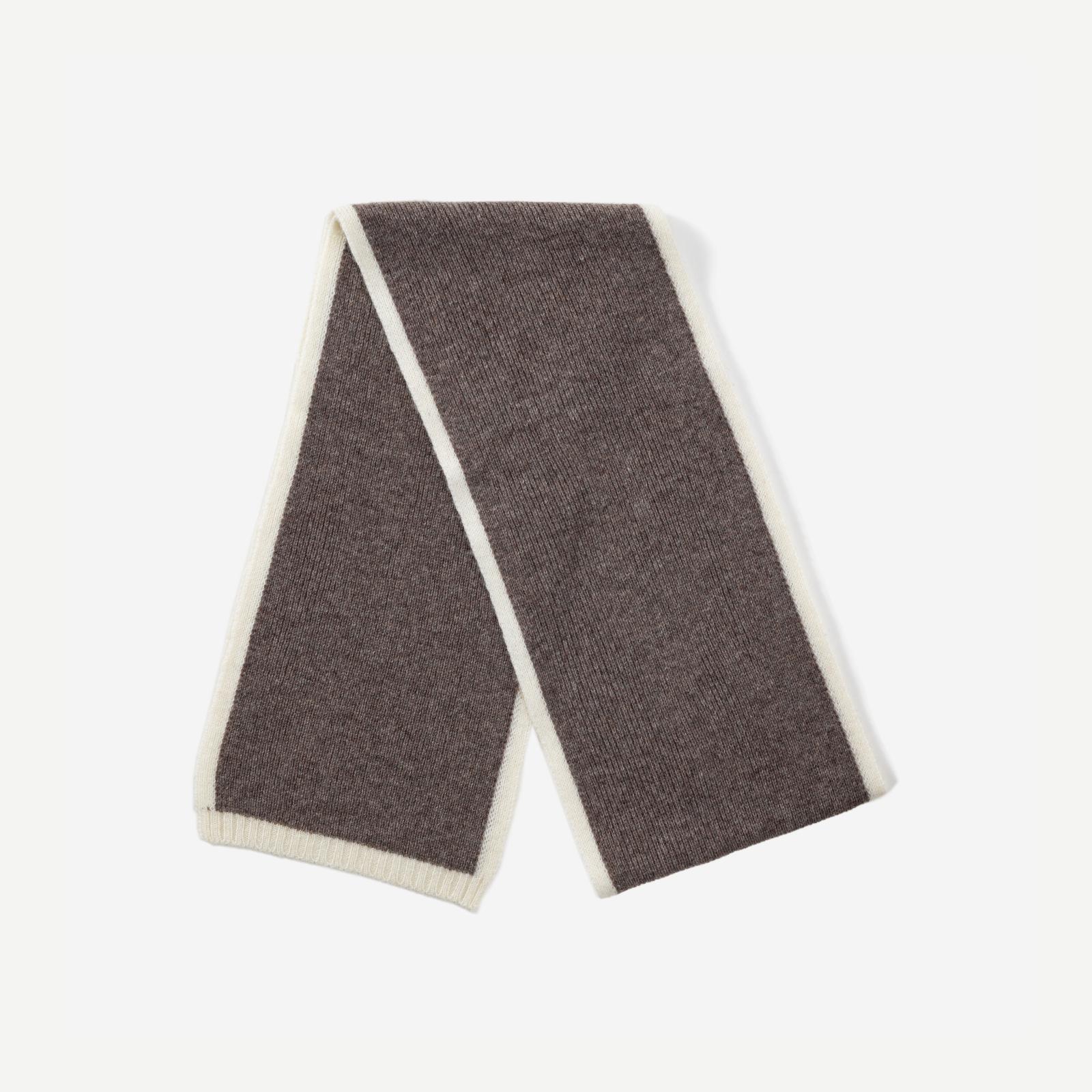 Вязаный шарф из 100% шерсти — фото 8