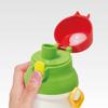Skater Water Direct Dishwasher Made In Very Hungry Caterpillar for Boys and Children's Bottle, 480ml, Drinking, Plastic, One-Touch Operation, Safe,