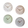 Wall Clock Artwork Home Decoration Craft Ornament Large Numerals Elegant Decorative Watch for Gift Bedroom Restaurant Office