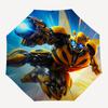 Transformer, Bumblebee Automatic Opening and Closing, 8 rib Structure Portable Umbrella, Suitable for Men and Women in All Seasons  Perfect