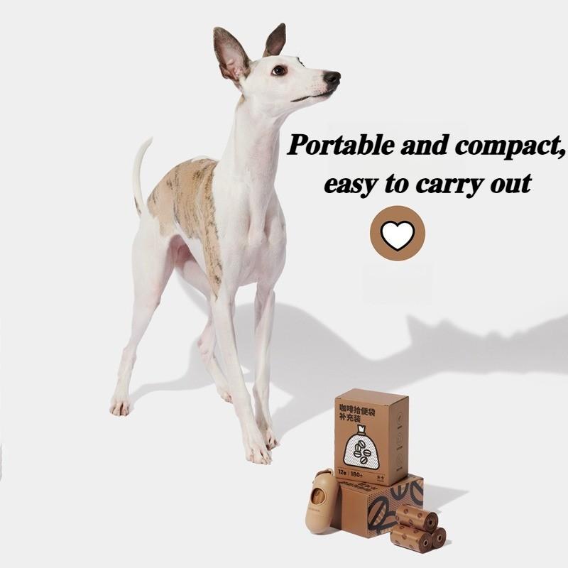 Potty Bag Outdoor Dog Walk Potty Set Strong Bearing Capacity Thickened Portable Garbage Bags Strong and Durable Pet Products