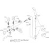 TOTO TMS25C Bathroom Faucet, 2 Handle, Mixing Faucet, No Temporary Water Stop