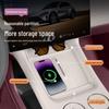 Silicone Anti-Slip Pad for Xiaomi YU7 Wireless Charger: Car Storage Box and Cup Holder Protection