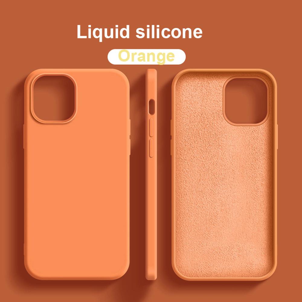 Soft Liquid Silicone Cases For Apple For Iphone 16 11 12 13 14 15 Pro Max 14 15 16 PlusShockproof Bumper Cover Phone Accessories