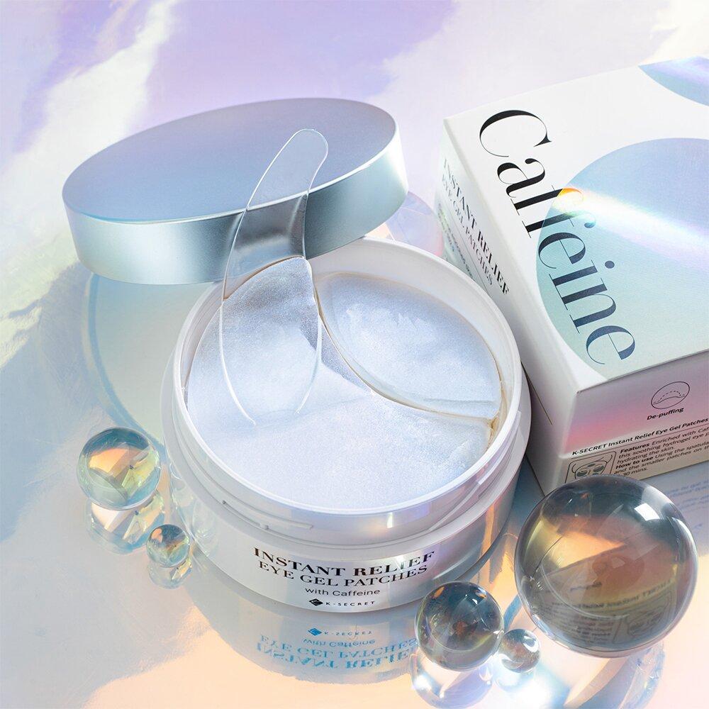 K-SECRET Гелевые патчи для век мгновенного облегчения (Кофеин) 60 патчей
