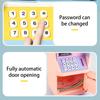 Kids Piggy Bank Portable Handle Built-in Music Digital Password Simulation Face Recognition Save