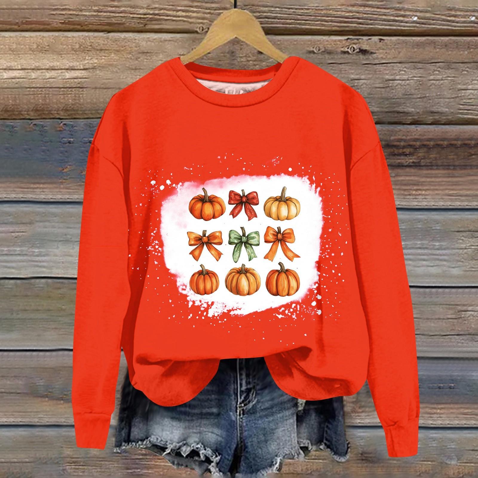 

Жіночий модний світшот з принтом, з довгим рукавом, вільного крою, з круглим вирізом, топ на осінь XL зелений