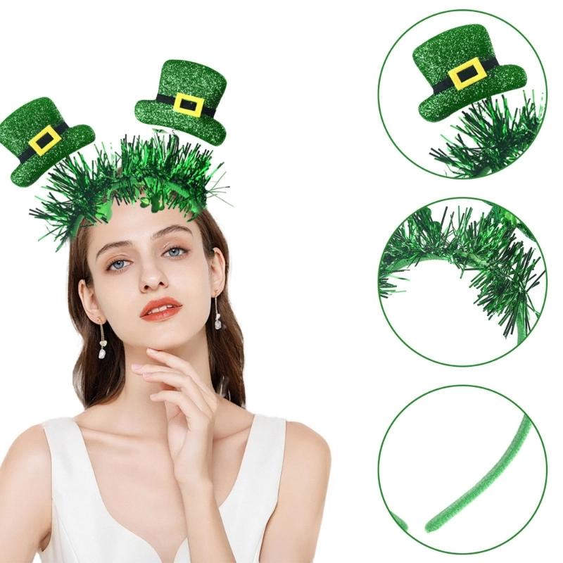 Patricks Day Headband Irish Festival Headband Party Hairband for Festival Celebration Patricks Day Costume Accessories