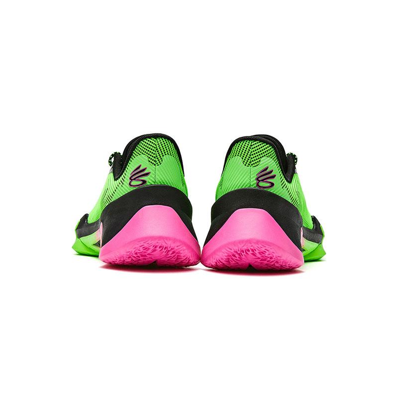 Under Armour Curry Series 7 Comfortable Versatile Low-Top Kids Basketball Shoes Unisex sneaker Green 6013297-389