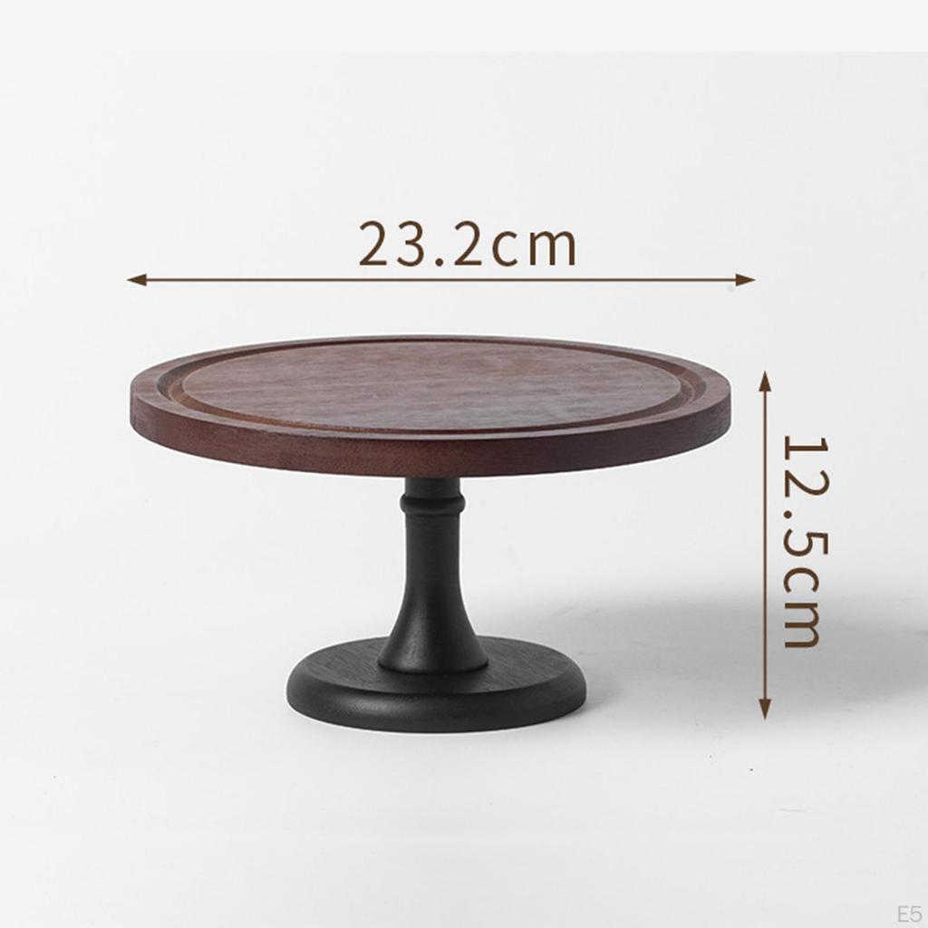 Cake Display Stand Plate Gifts Decorating Space Saving Buffet Riser Dessert Table Set
