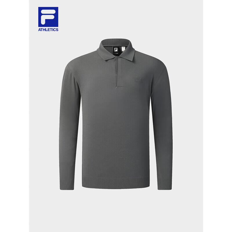 FILA Men s Long Sleeve Knit Polo Shirt XL