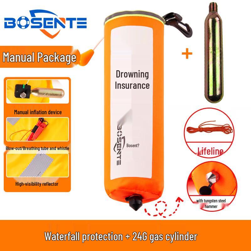 Bosent Automatic Inflatable Car Life Buoy Vest Kit Universal