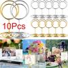 10/15Pcs/Pack Name Sign Card Clip Home Decoration Metal Theme Parties Birthday Sturdy Table Number Wedding Place Card Holders