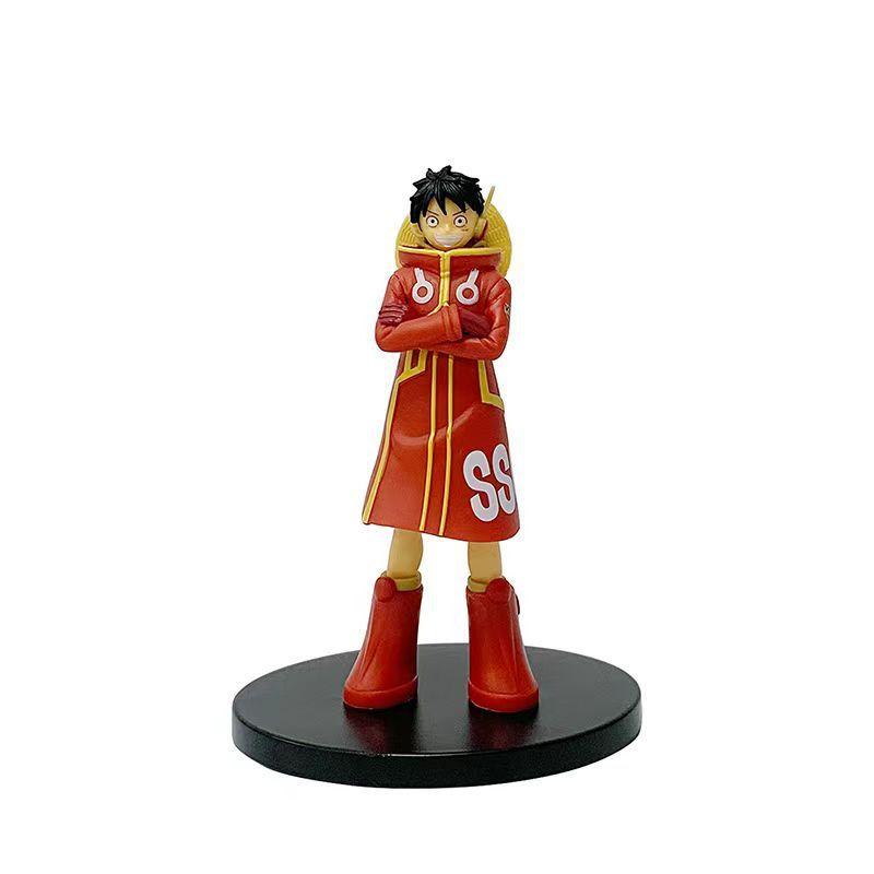One Piece Luffy And Nami Pvc Figure Set For Car Desk Display Collectible Luffy