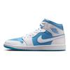 Jordan Air  1 Mid Se Basketball Training Shoes Kids Sneakers Blue White EZ2142-114_20250522105320