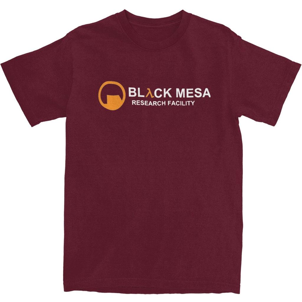 Men T-Shirt BLACK MESA Videogames Halfs Lifes T Shirts Fashion Summer Tee Shirt Vintage Pattern Cotton Tops Gift Idea