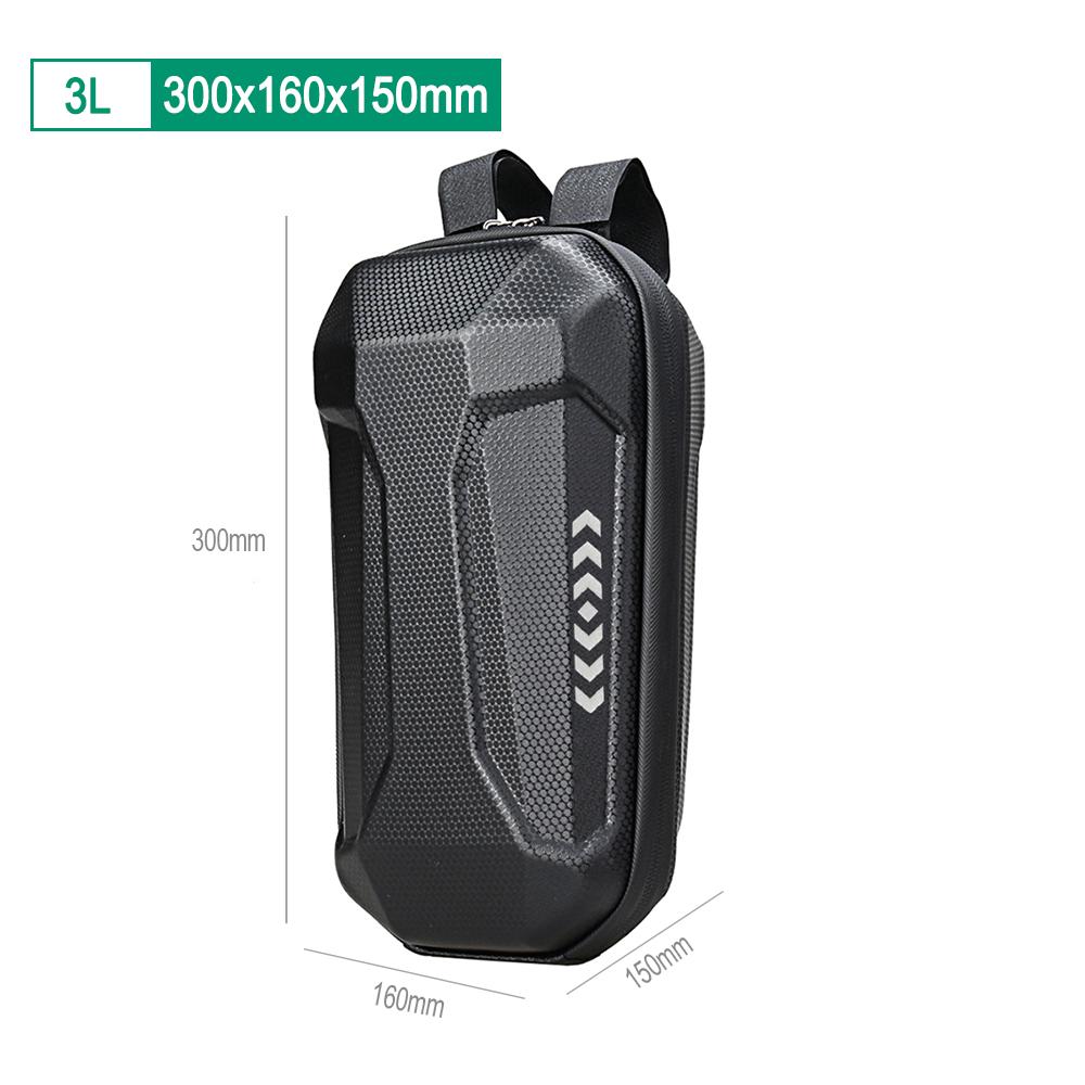 WILD MAN Bicycle Bag Electric Scooter Skateboard EVA Hard Shell Case Bag for M365 Pro Cycling Equipment 2/3/4L