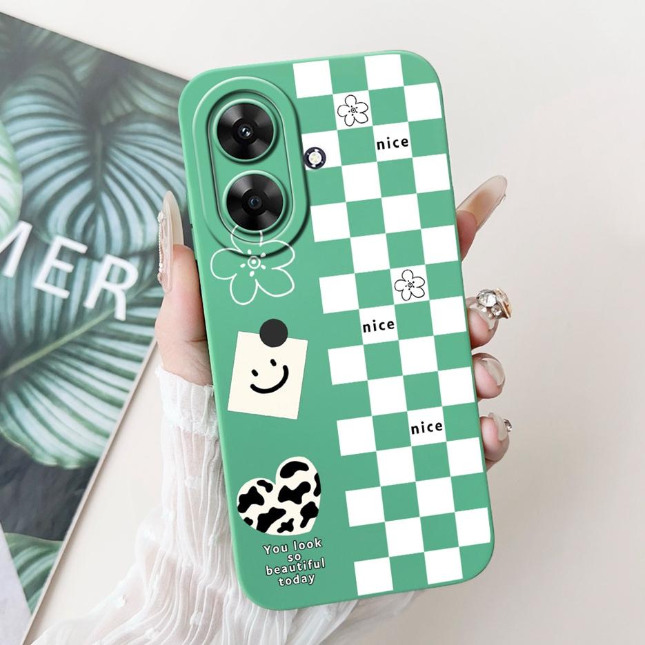 Für Realme Note 60 Hülle Luxus Kunst Bemaltes Cover Stoßfest Weiches Silikon Handyhülle Für Realme Note 50 Note50 Note60 Rückseite
