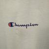 Unused Champion Logo Print Hooded Jacket XL Gray Logo Patch Men's Used