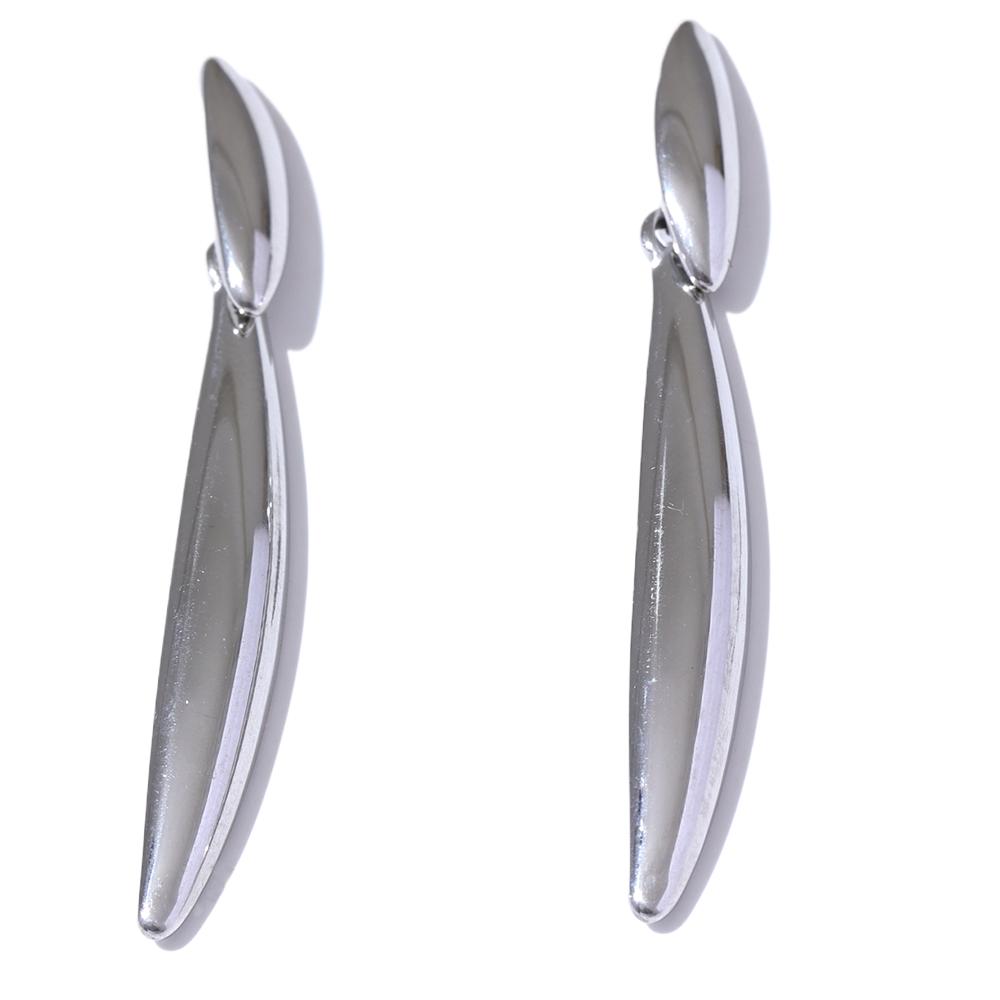 

Eetit Отличительные длинные геометрические серьги-подвески из нержавеющей стали, водостойкие, изящные, металлические, минималистичные, модные украшения 2024 года серебряный