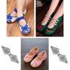 Chinese Knot Frog Buttons Sewing on Closure Fasteners for Traditional Cheongsam Scarf Cardigan Sweater Costumes Buckles