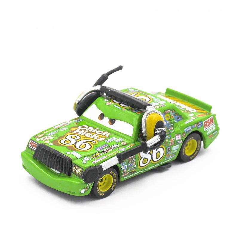 1:55 Pixar Cars Lightning Mcqueen Jackson Storm Mack Uncle Truck Diecast Model Car Toy Kids Birthday Gift Storage Box
