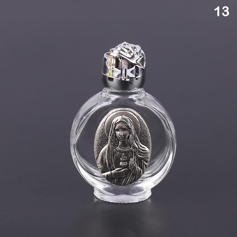 22 Types Of Holy Water Jesus Bottle Religious Cross Bottle Christian Virgin Sculpture Bottle Holy Water Bottle