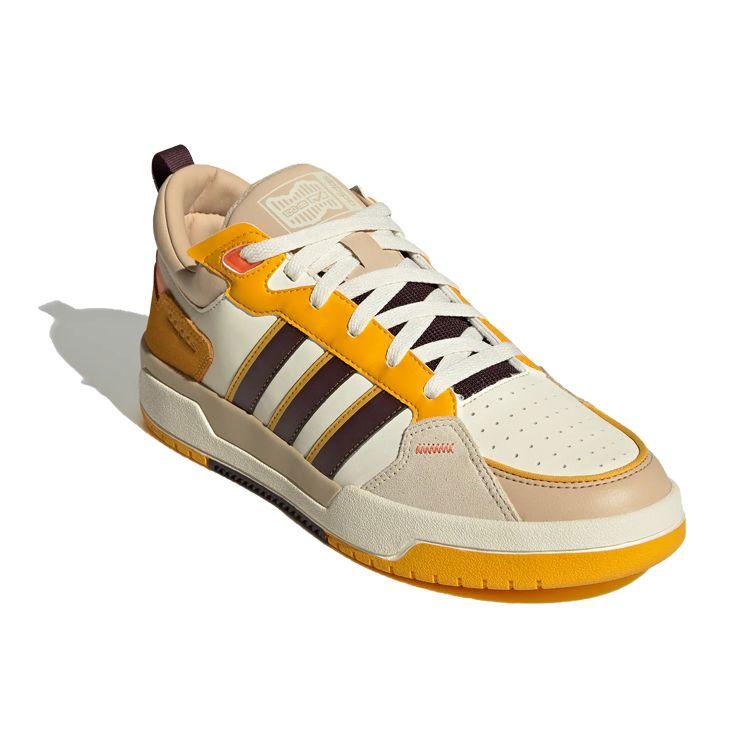 Adidas Neo 100Db Comfortable Casual Trendy Low-Top Skate Shoes Unisex Sneakers White Yellow Black GW6746