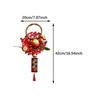 Door Handle Pendant New Year The Year of The Snake Wall Hanging Wreath for Party Spring Festival Indoor Front Door Office