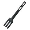 3PCS Mini Nylon Kitchen Utensils Set For Kids Kitchen Cooking Tools  Slotted Turner Solid Spoon Fork Spade Fork Spoon Dinnerware