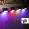 1/4/8 Stück Solare Terrassenleuchten Außen Wasserdichte LED Zaunlichter Stufen Garten Dekorationslampe für Terrasse Treppen Geländer Weg
