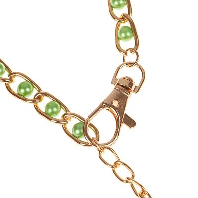 Women'S Dress Accessories Waist Chain Metal Chain Solid Pearl Versatile Apparel