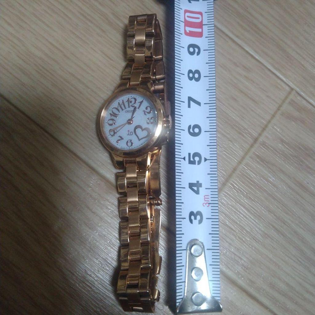 Used Working Condition: ORIENT iO Watch, Orient Io, Pink Gold, Heart
