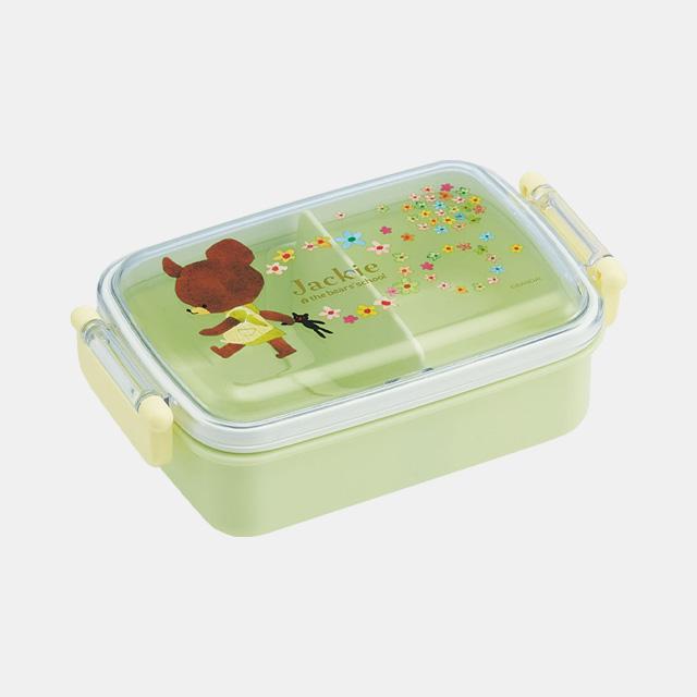 [Bandai] Jackie the Little Bear 1-Tier Dome Square Lunch Box 450ML