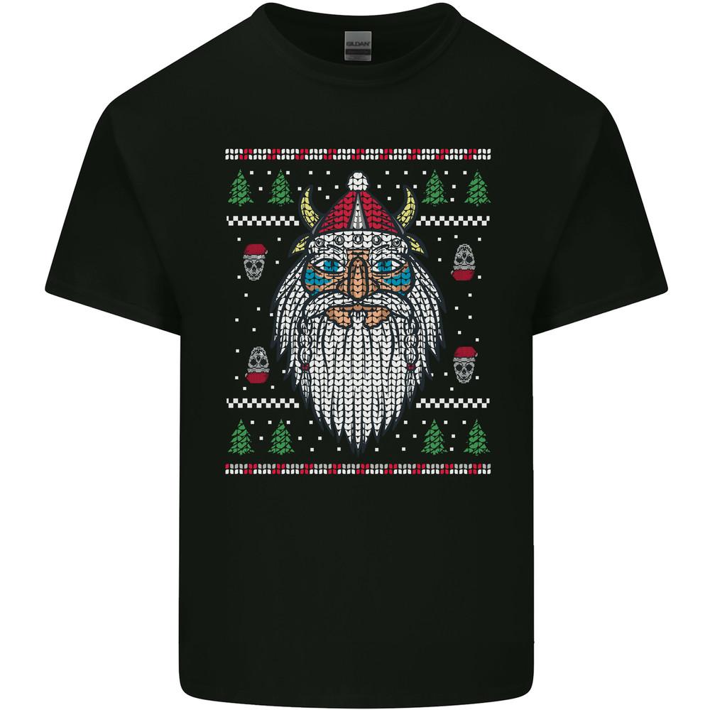 Christmas Viking Funny Thor Odin Valhalla Mens Light Cotton T-Shirt Unisex T-Shirt S